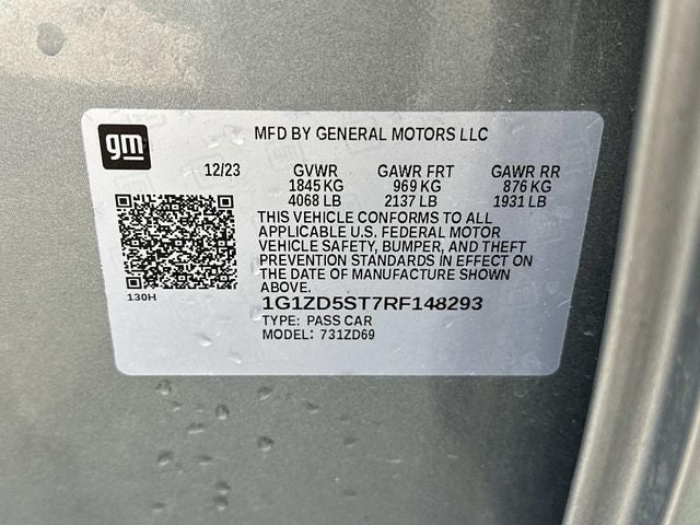 2024 Chevrolet Malibu LT 1LT