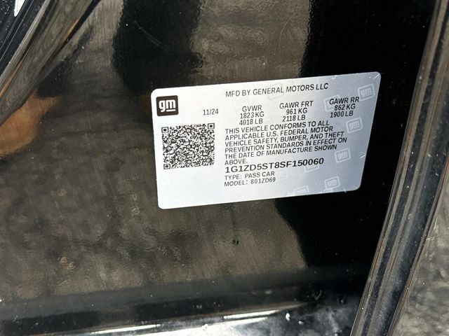 2025 Chevrolet Malibu LT 1LT