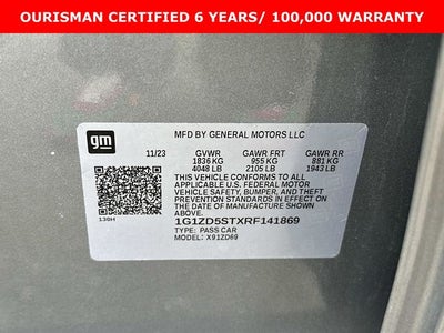 2024 Chevrolet Malibu LT 1LT