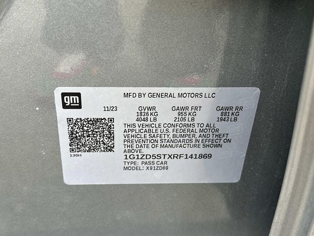 2024 Chevrolet Malibu LT 1LT