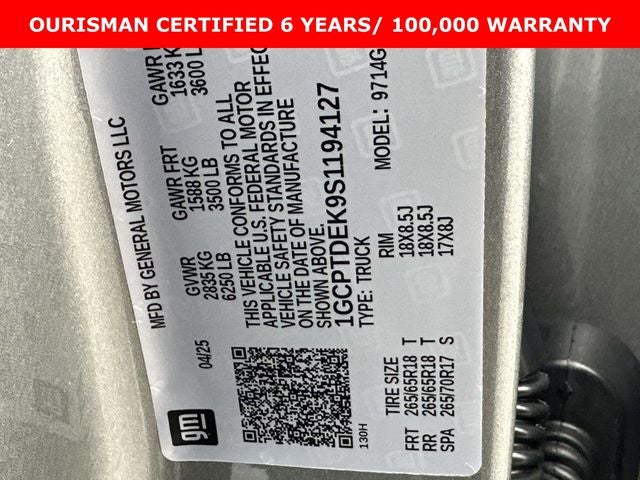 2025 Chevrolet Colorado Z71