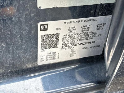 2022 Chevrolet Silverado 1500 LTZ