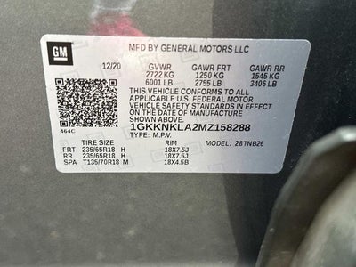 2021 GMC Acadia SLE