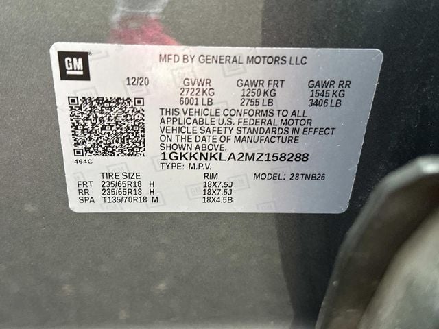 2021 GMC Acadia SLE