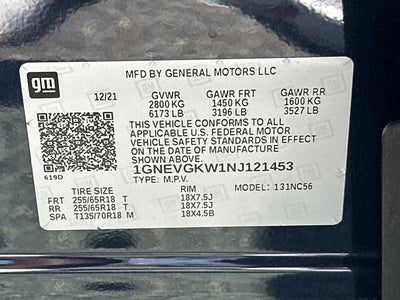 2022 Chevrolet Traverse LT 1LT