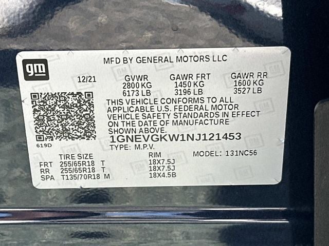 2022 Chevrolet Traverse LT 1LT