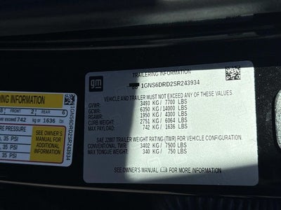 2025 Chevrolet Suburban Z71