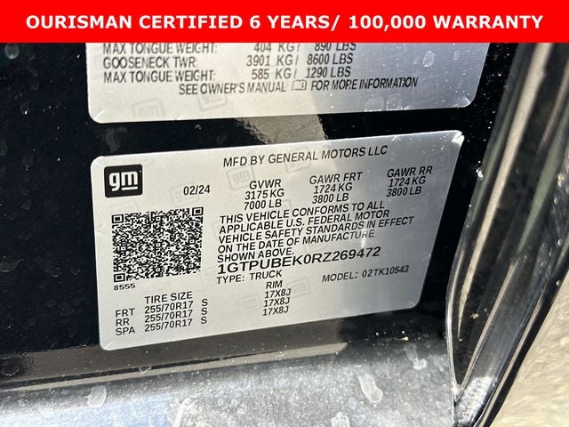 2024 GMC Sierra 1500 SLE