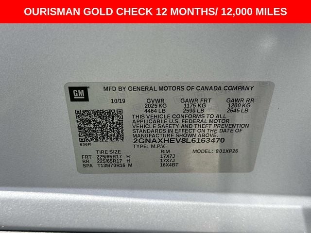 2020 Chevrolet Equinox LS
