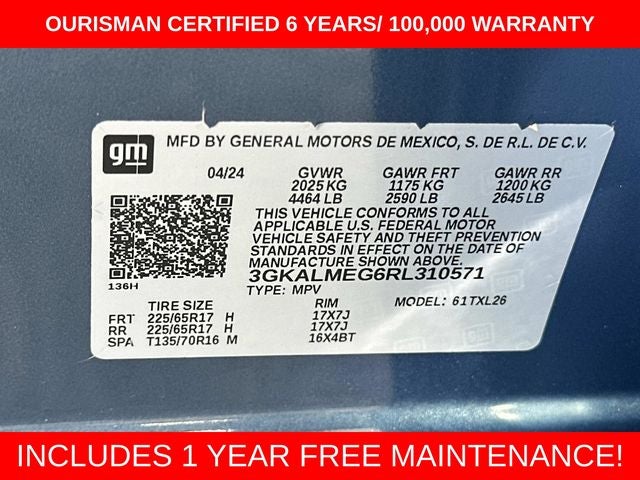 2024 GMC Terrain SLE