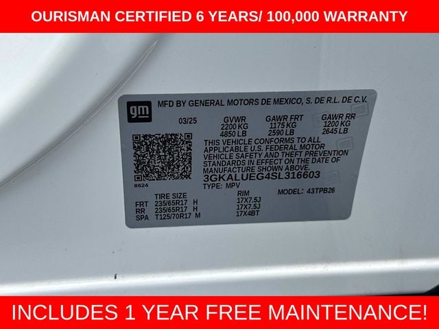 2025 GMC Terrain Elevation