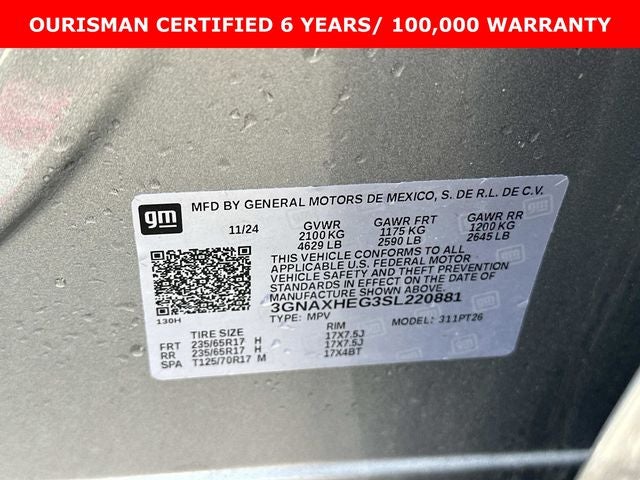 2025 Chevrolet Equinox LT