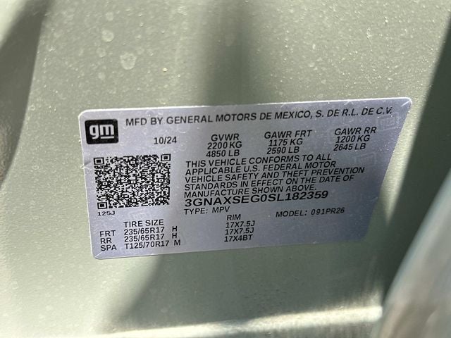 2025 Chevrolet Equinox ACTIV