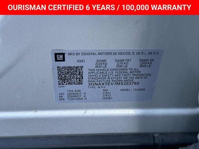 2021 Chevrolet Equinox LT