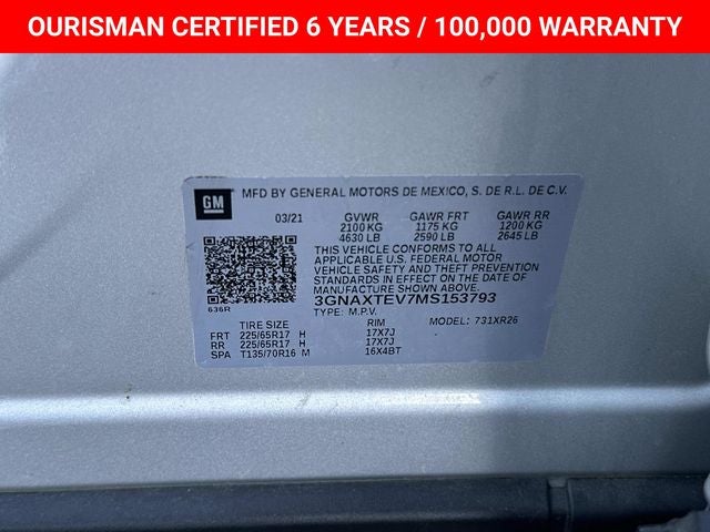 2021 Chevrolet Equinox LT