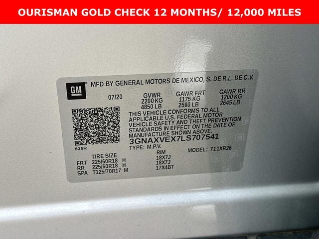 2020 Chevrolet Equinox LT