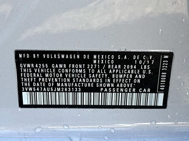 2018 Volkswagen Golf GTI 2.0T SE