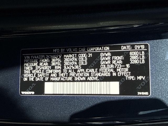 2019 Volvo XC90 T6 Inscription