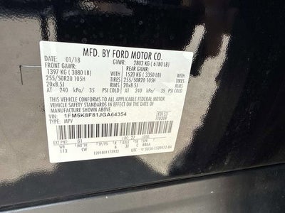 2018 Ford Explorer Limited