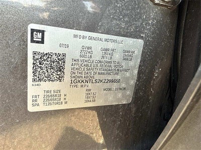 2019 GMC Acadia SLE-2