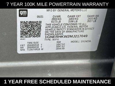 2021 Chevrolet Traverse LT Leather