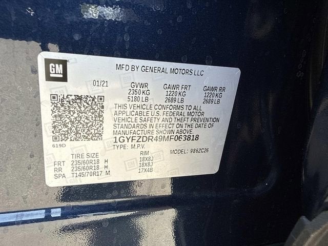 2021 Cadillac XT4 Premium Luxury