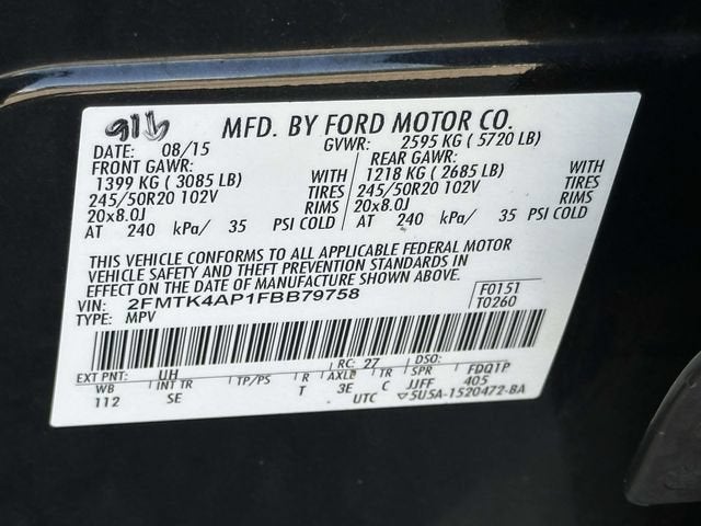 2015 Ford Edge Sport