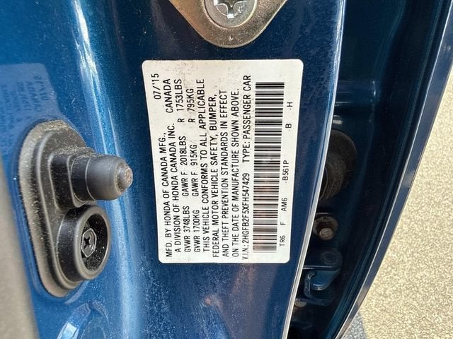 2015 Honda Civic LX