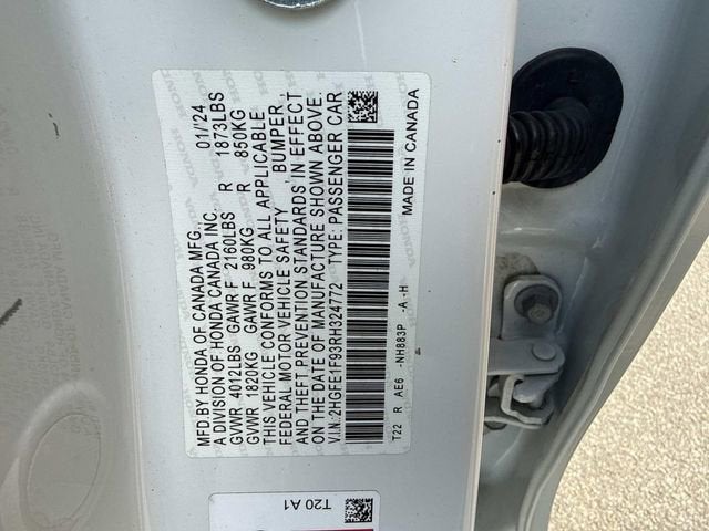 2024 Honda Civic Touring