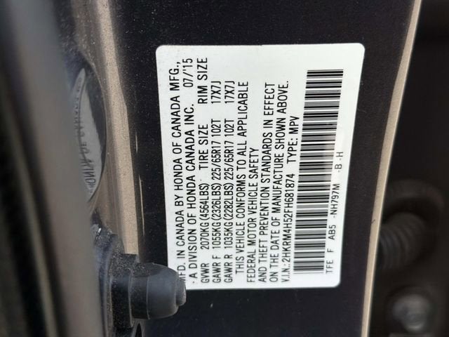 2015 Honda CR-V EX