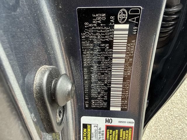 2018 Toyota Corolla SE