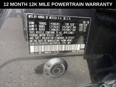 2018 Honda HR-V EX