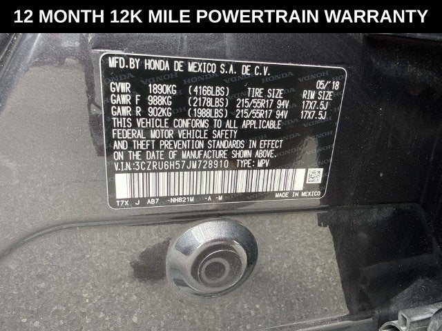 2018 Honda HR-V EX