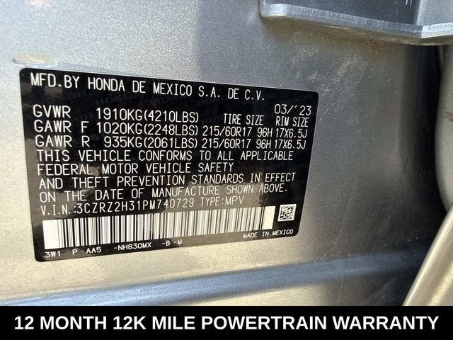 2023 Honda HR-V LX