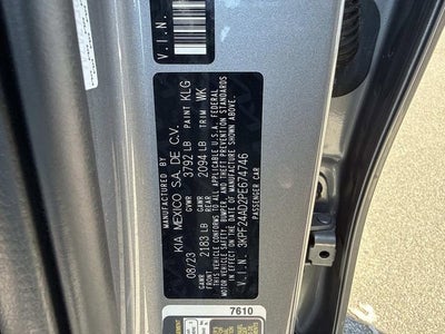 2023 Kia Forte LXS