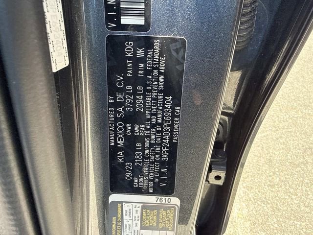 2023 Kia Forte LXS