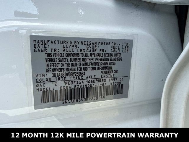 2024 Nissan Sentra SR