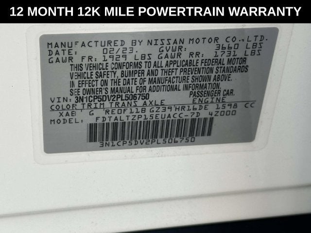 2023 Nissan Kicks SR