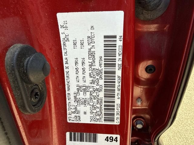 2022 Toyota Tacoma SR5