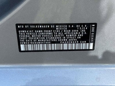 2025 Volkswagen Jetta 1.5T S