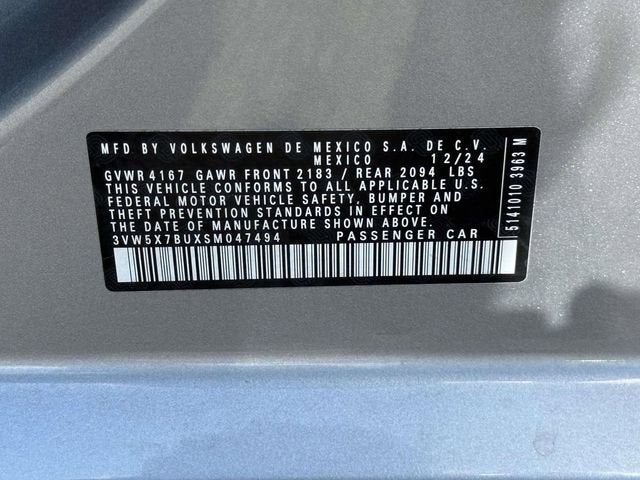 2025 Volkswagen Jetta 1.5T S