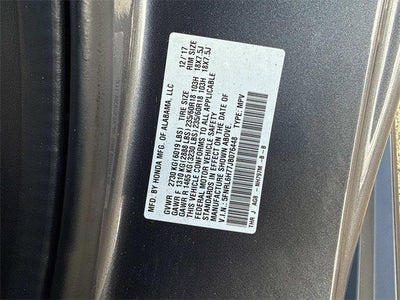 2018 Honda Odyssey EX-L