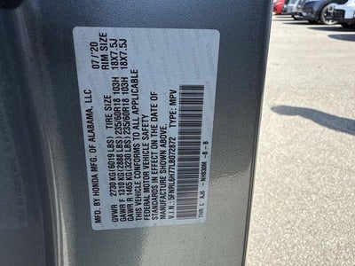 2020 Honda Odyssey EX-L