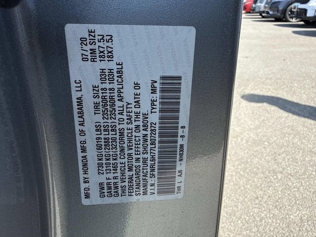 2020 Honda Odyssey EX-L