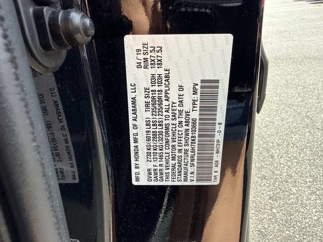 2019 Honda Odyssey EX-L
