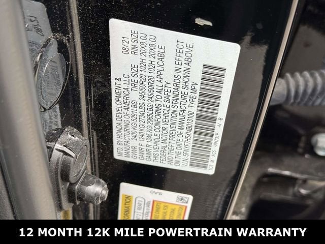 2021 Honda Passport EX-L