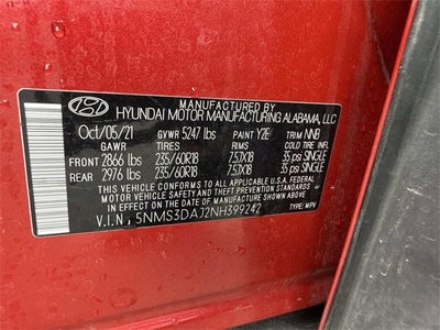 2022 Hyundai Santa Fe SEL