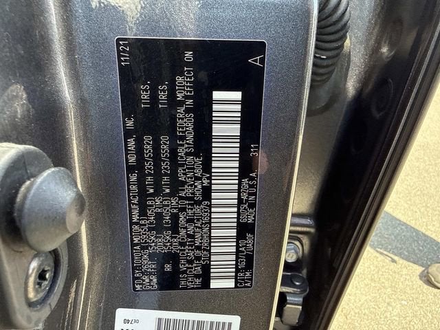 2022 Toyota Highlander Platinum
