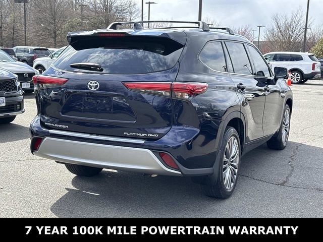 2021 Toyota Highlander Platinum