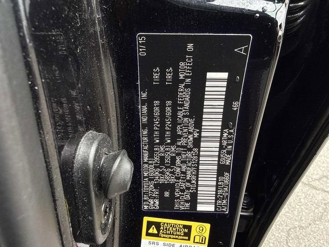 2015 Toyota Highlander XLE V6